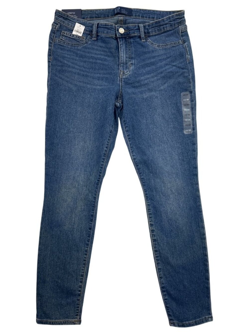 NWT GAP Favorite Jegging Women's 10/30 Stretch Mid Rise Cropped Ankle Jeans